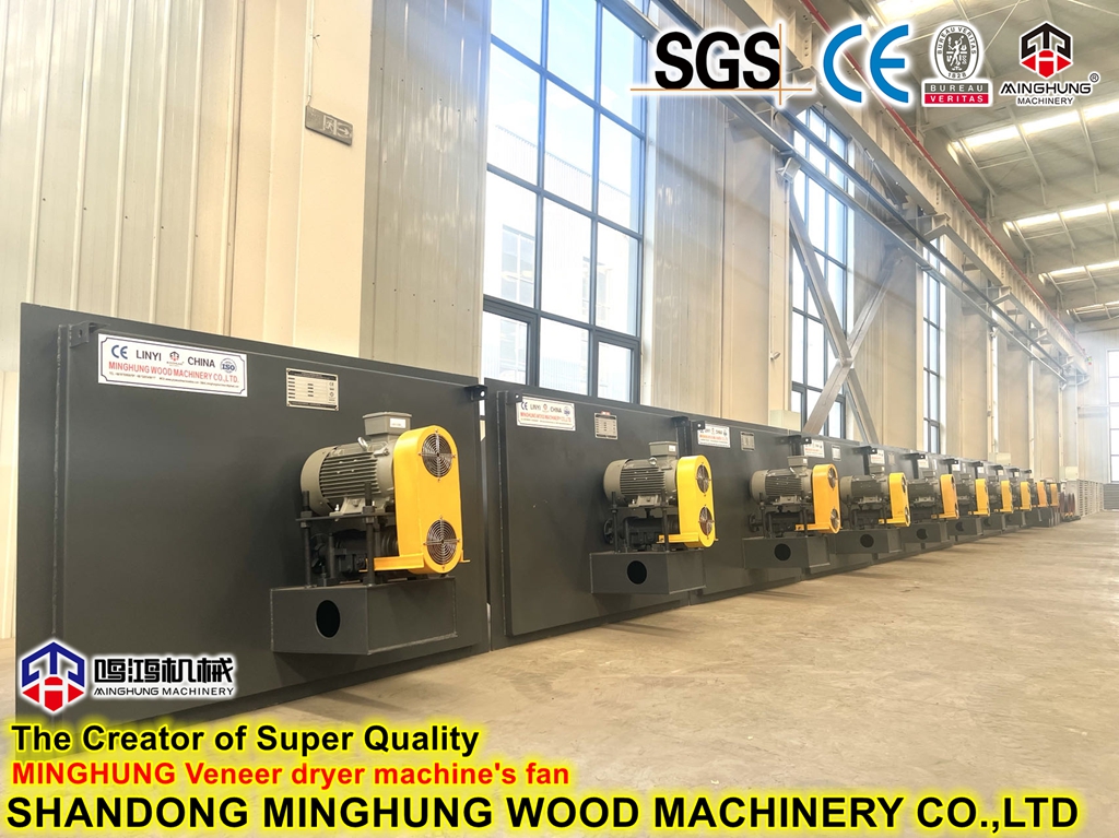 China MINGHUNG brand veneer dryer Китай MINGHUNG сушилка для бренда