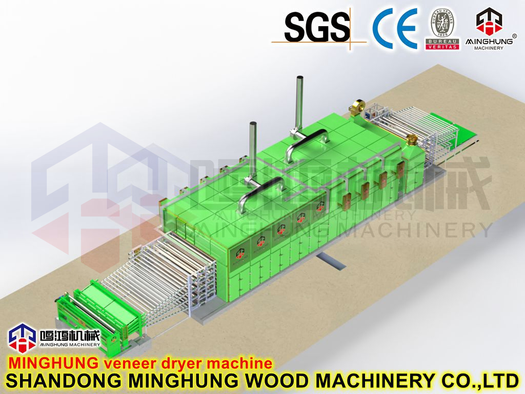 MINGHUNG Сушка шпона MINGHUNG