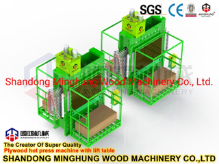 Гидравлический многослойный масляный паровой фанерный горячий пресс