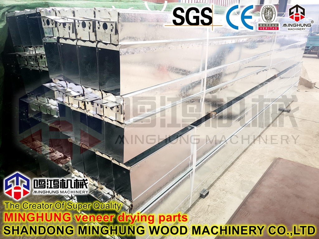 детали машины для сушки шпона