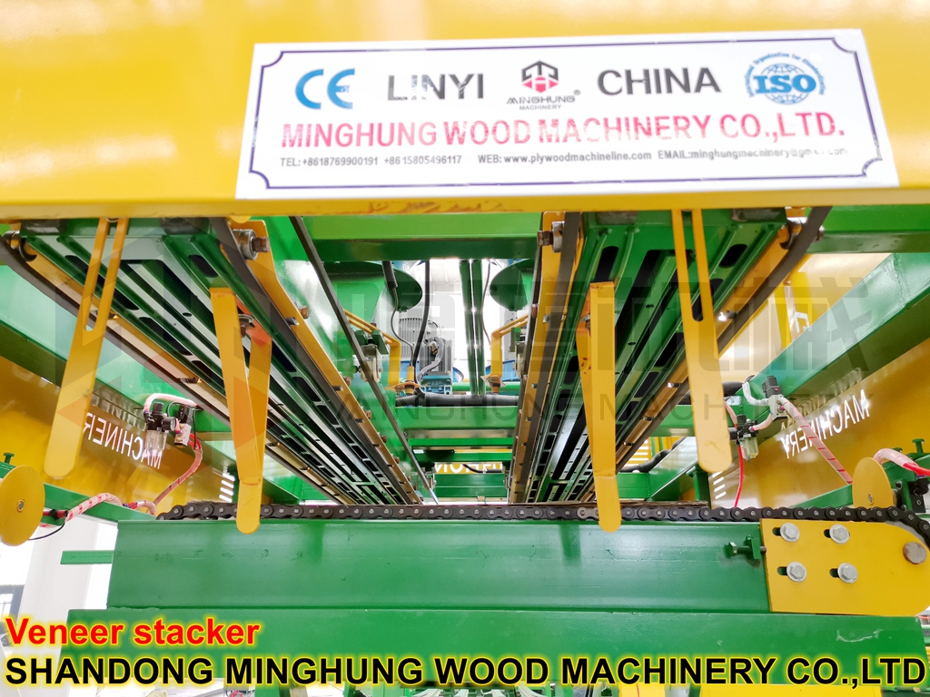 Подробности укладчика шпона