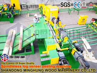 Пилинг шпона тополя