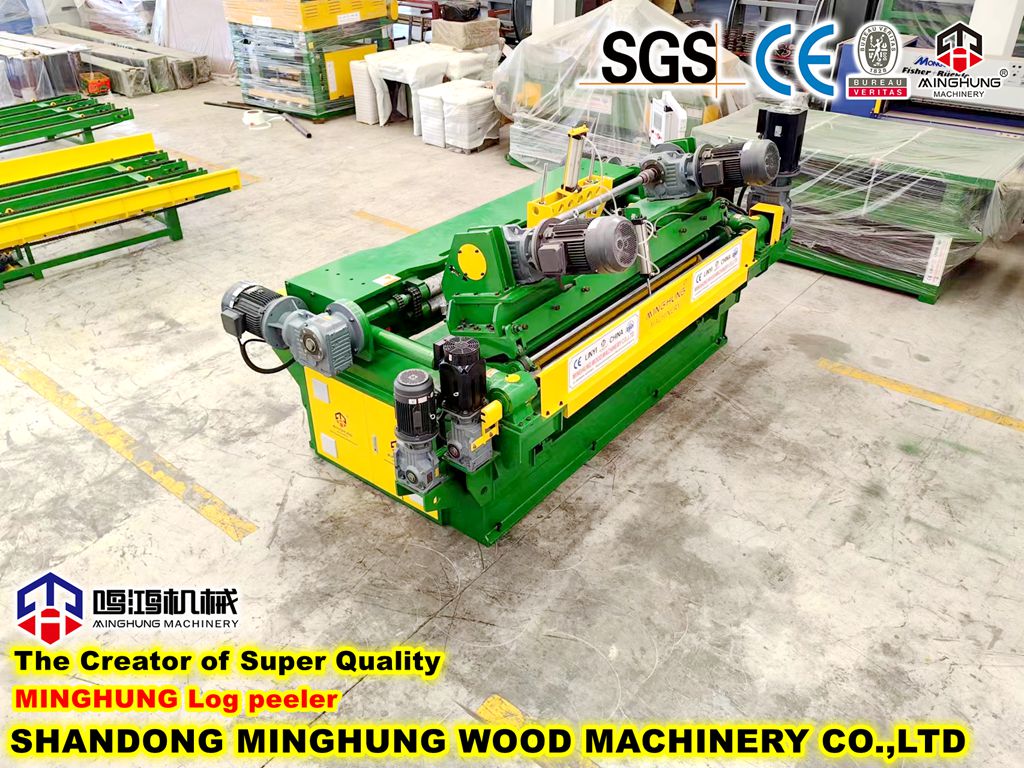 машина для шелушения фанеры