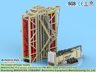 Линия ДСП OSB MDF HDF Производитель: Высокопрочный материал, конструкция, теплогидравлический пресс для горячего прессования