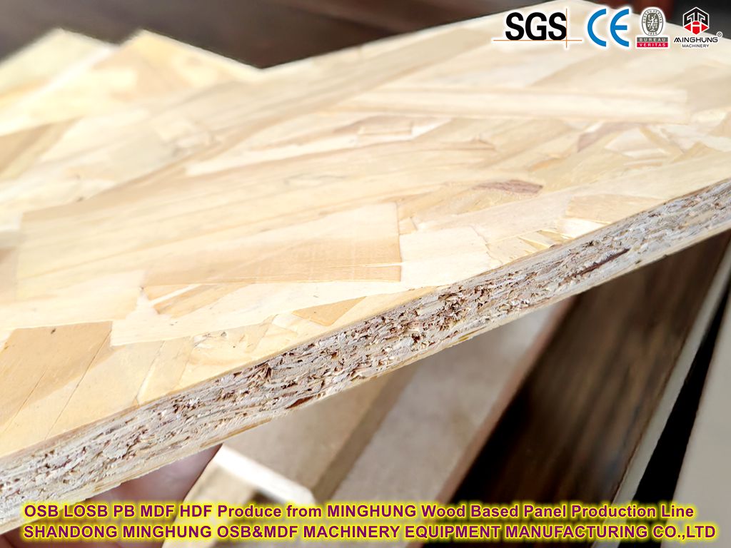 OSB LOSB PB MDF HDF Производство от MINGHUNG