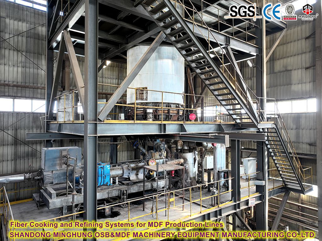 Системы приготовления и уточнения волокна для производственных линий MDF