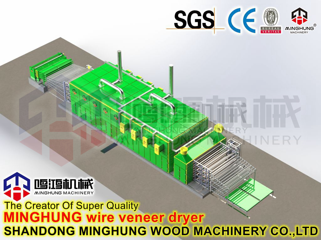 MINGHUNG Машина для сушки проволочного шпона MINGHUNG