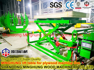 Гидравлический подъемный стол из толстой стальной пластины для горячего прессования фанеры