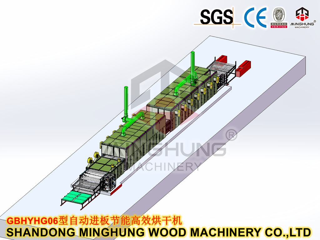 Машина для сушки шпона