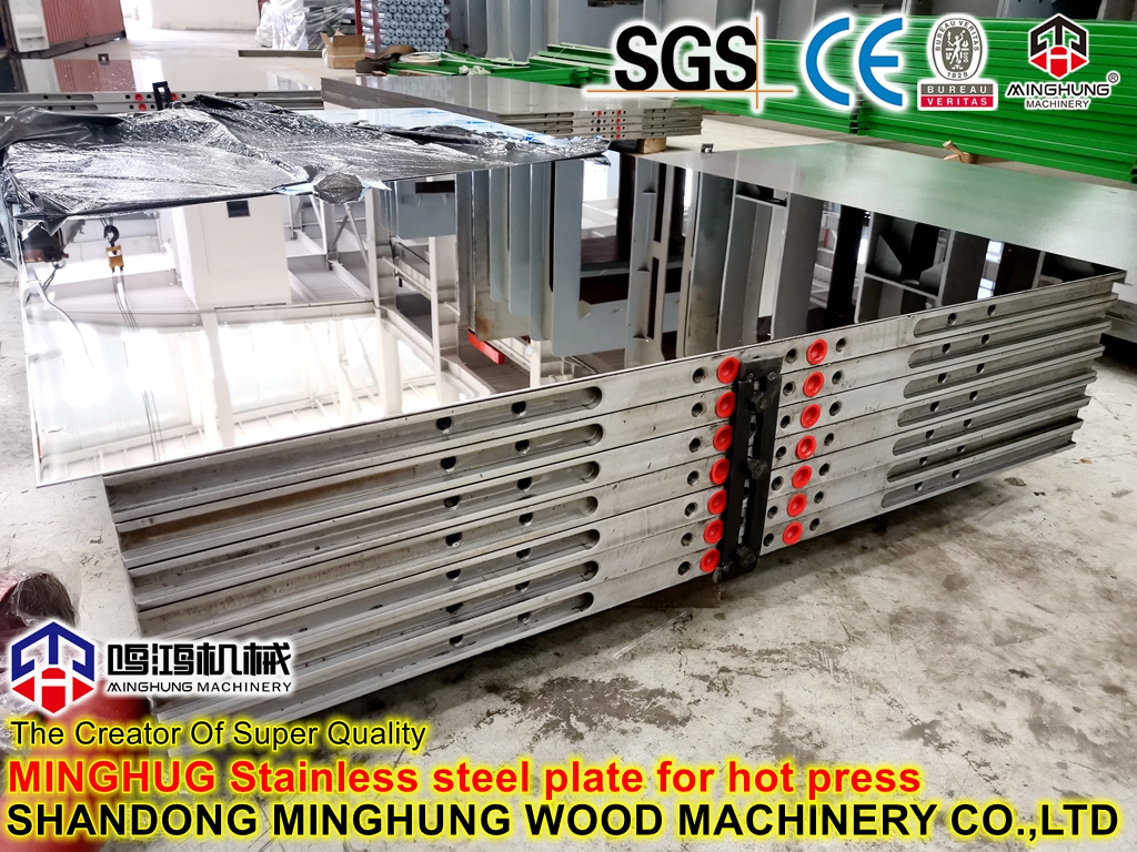 Машина для горячего прессования пленочной фанеры - SHANDONG MINGHUNG WOOD  MACHINERY CO.,LTD