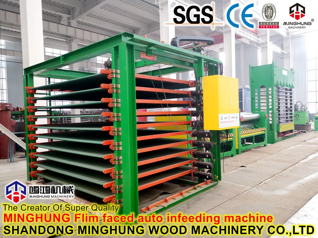 автоматическая загрузочная машина из ламинированной фанеры