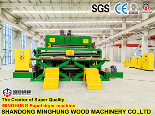 Быстрая доставка стандартной модели машины для сушки шпона