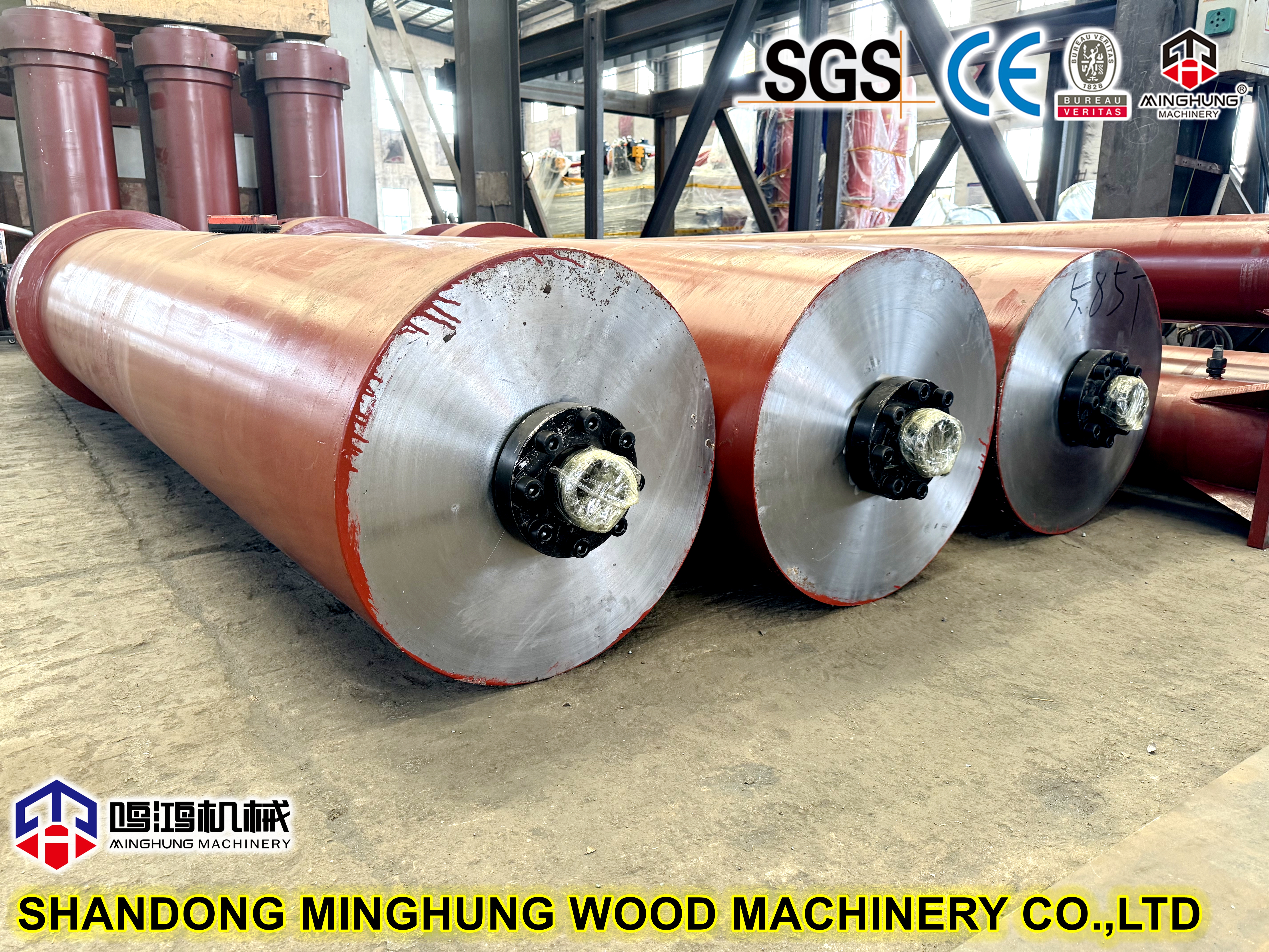 масляные цилиндры для многослойной машины горячего прессования