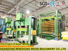 500t 600t деревообрабатывающий станок холодного прессования для производства фанеры