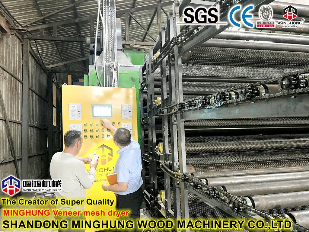 Проволочная сушилка для шпона Minghung