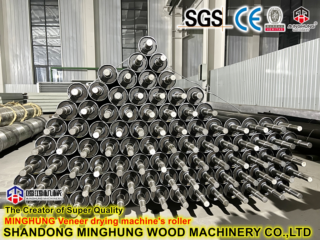 Машины для сушки шпона роликовые