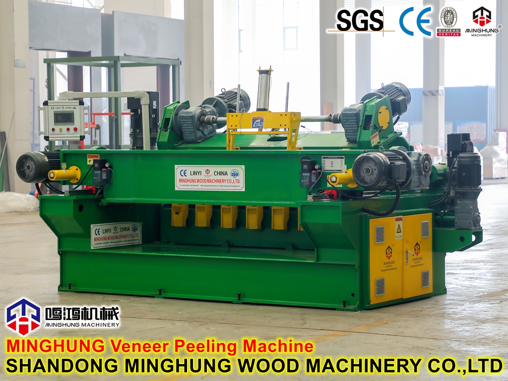 MINGHUNG Veneer Peeler MINGHUNG Станок для очистки шпона