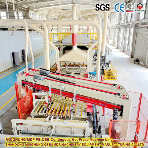 MINGHUNG Производственная линия с высокой плотностью (HDF)