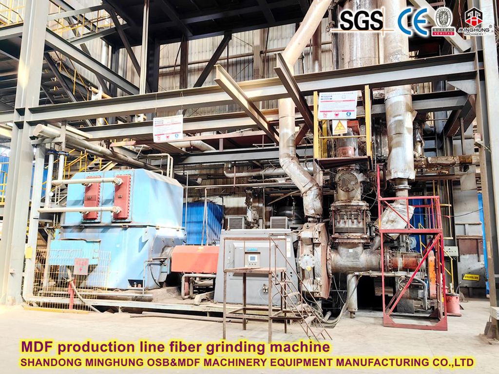 машина для шлифования волокна для производственной линии MDF