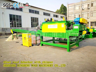 Лесная древесина рабочая машина для пилинга окорки журнала