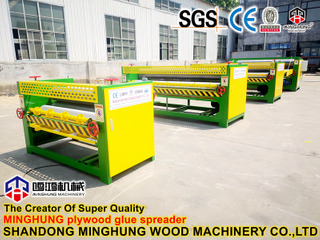 Машина для нанесения клея для производства фанеры