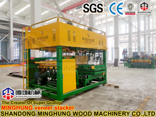 Высокоскоростной вакуумный всасывающий фанерный штабелер для поддонов