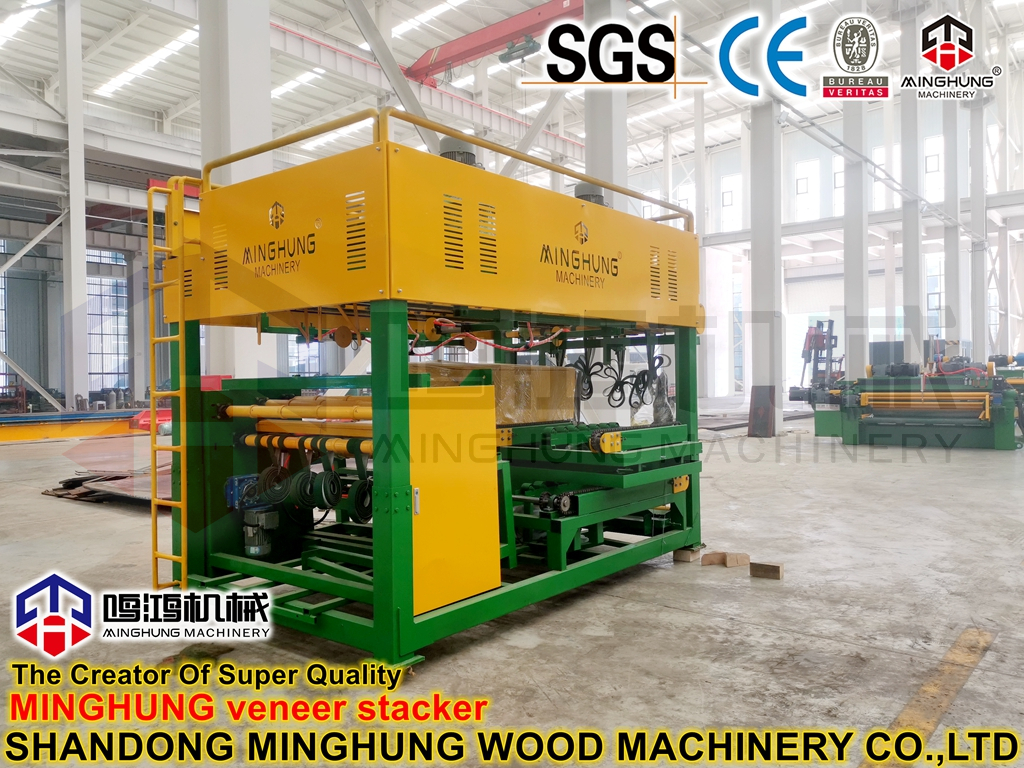 Высокоскоростной вакуумный всасывающий фанерный штабелер для поддонов