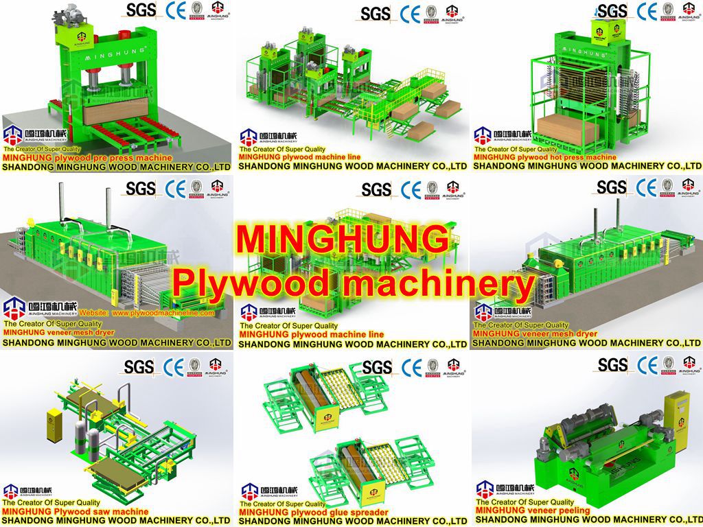 MINGHUNG Линия по производству фанеры