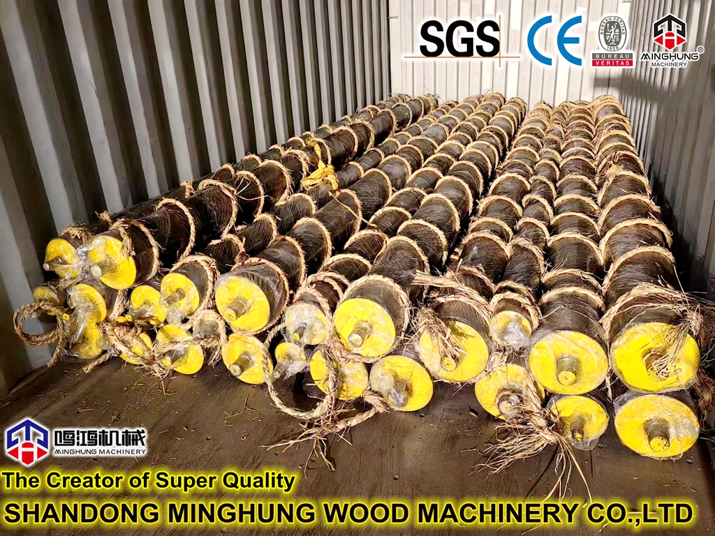 MINGHUNG загрузка сушильной машины для шпона