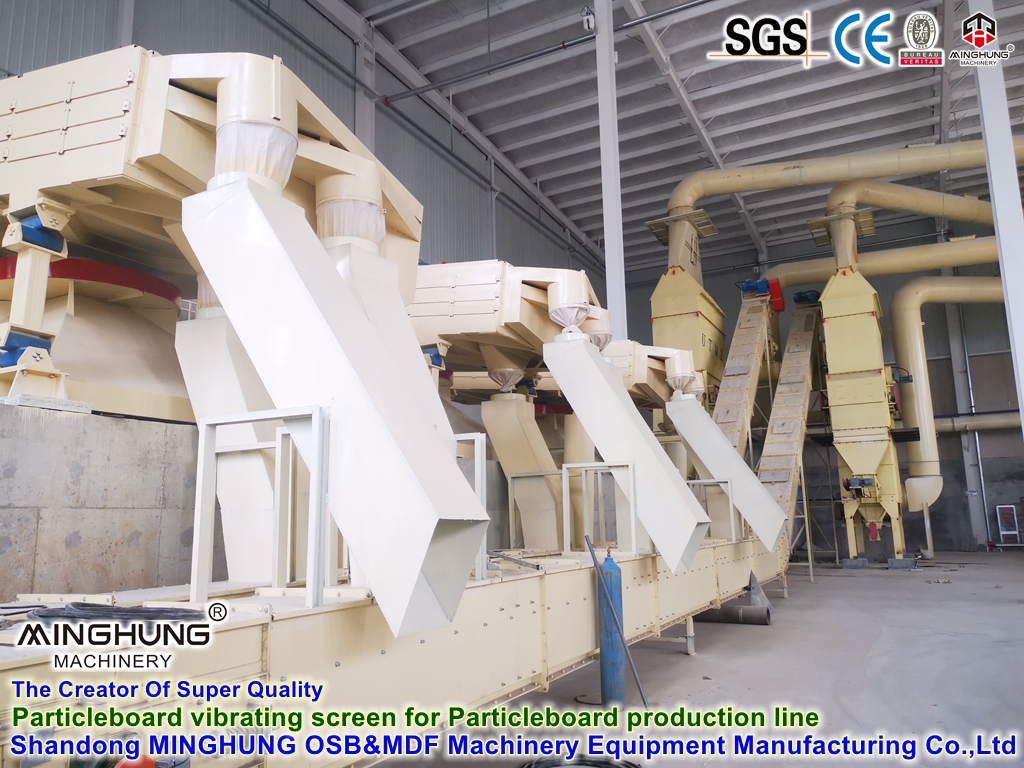 Вибросито для производства ДСП Pb OSB MDF HDF