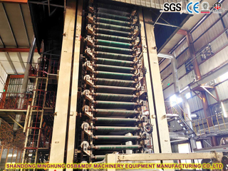 Подержанная машина для производства древесноволокнистых плит MDF HDF с годовой производительностью 150000 куб. м.