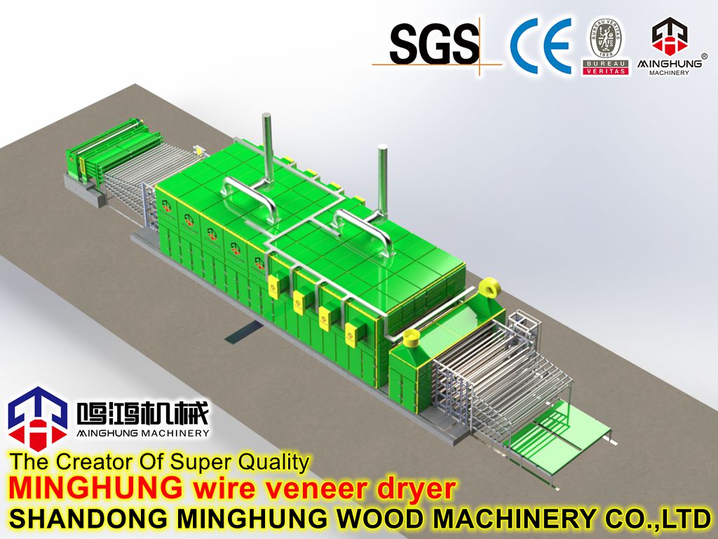 MINGHUNG машина для сушки проволочного шпона