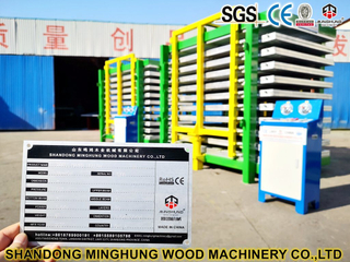 15-слойная машина для сушки шпона из фанеры