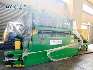 Окорочный станок для деревьев