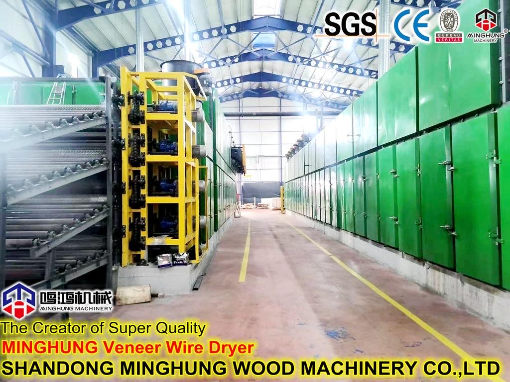 MINGHUNG veneer dryer machine (2) MINGHUNG машина для сушки шпона (2)