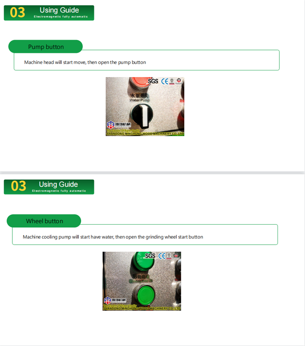 MINGHUNG Руководство по заточке лезвий 17+18