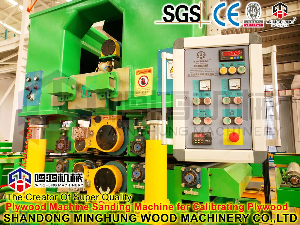 Шлифовальный станок для калибровки фанеры - SHANDONG MINGHUNG WOOD  MACHINERY CO.,LTD