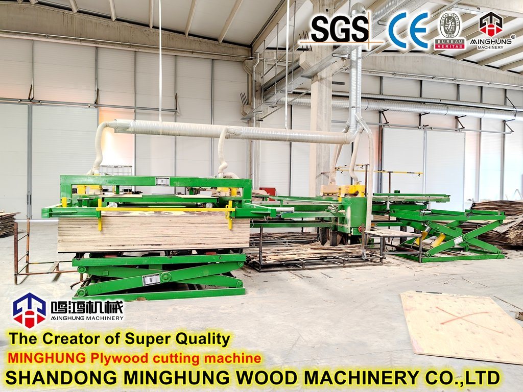 Машина для швейного соединения шпона фанеры - SHANDONG MINGHUNG WOOD  MACHINERY CO.,LTD