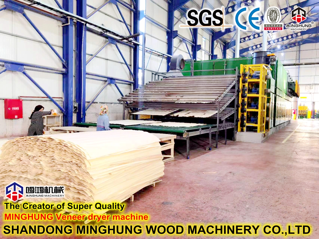 машина для сушки шпона