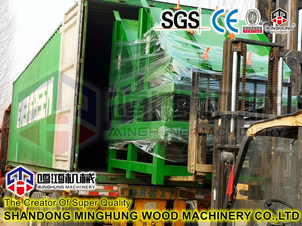 конвейерная машина для бревен