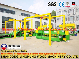 2700 мм роторная машина для очистки от кожуры с гидравлической системой для лиственных пород бука