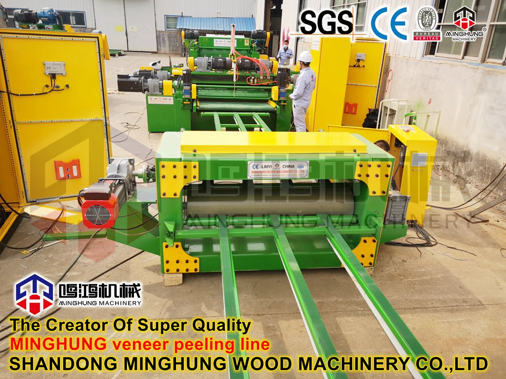 MINGHUNG линия лущения шпона
