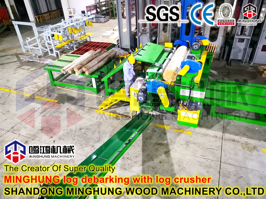 MINGHUNG Окорочный станок для пиломатериалов