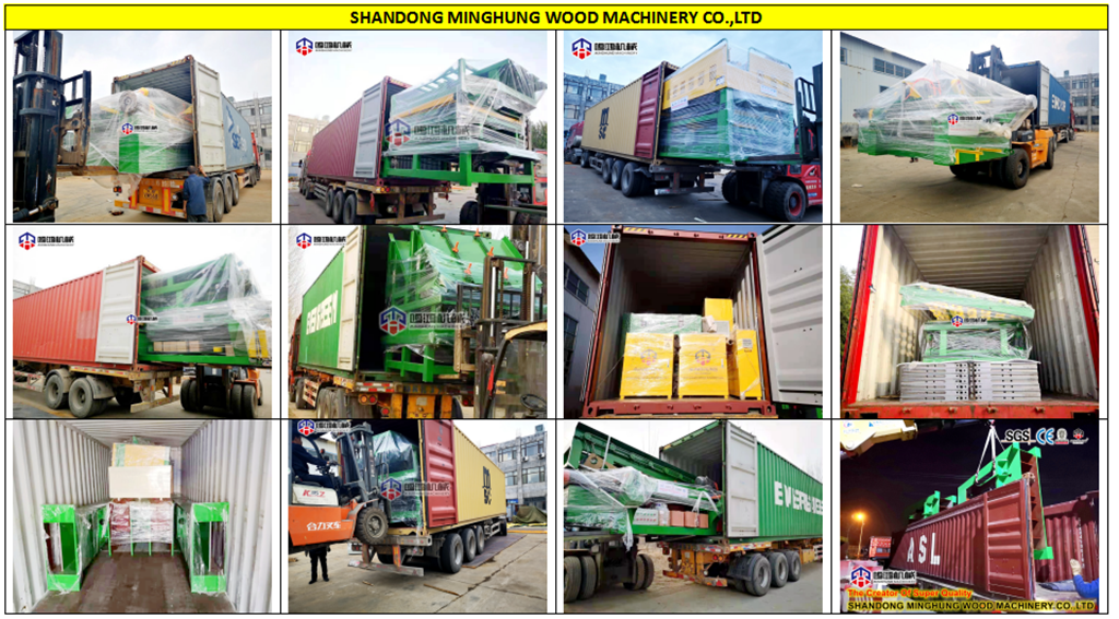 MINGHUNG, загрузка фанеры