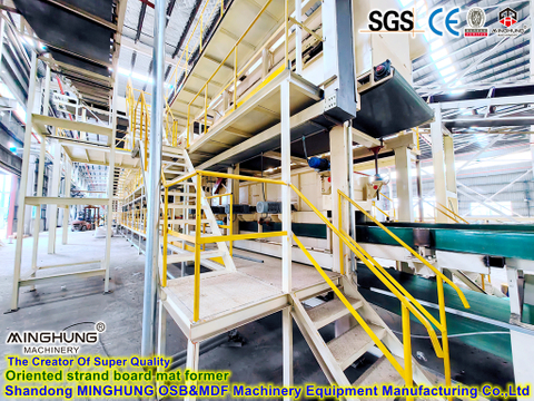 Линия по производству ДСП МДФ/ХДФ/ОСБ для производства ДСП для машины 4С8ФТ, 60000куб.м.