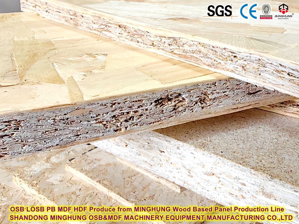LOSB PB MDF HDF Производство от MINGHUNG