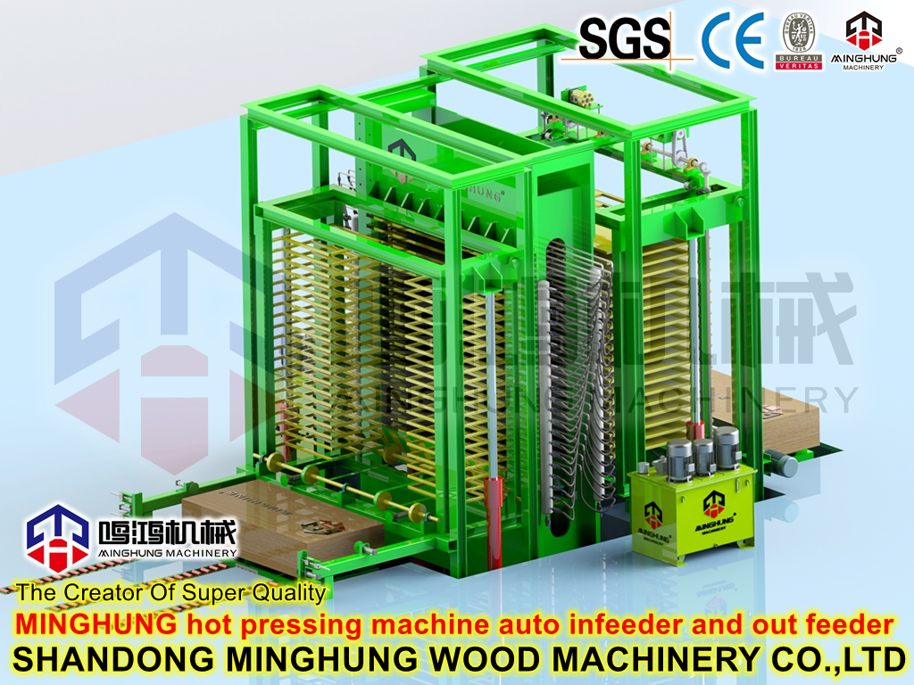 Машина для горячего прессования меламиновой плиты высокого давления для производства меламиновой фанеры