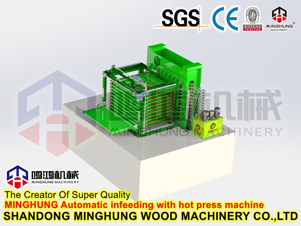 машина для горячего прессования с пленкой