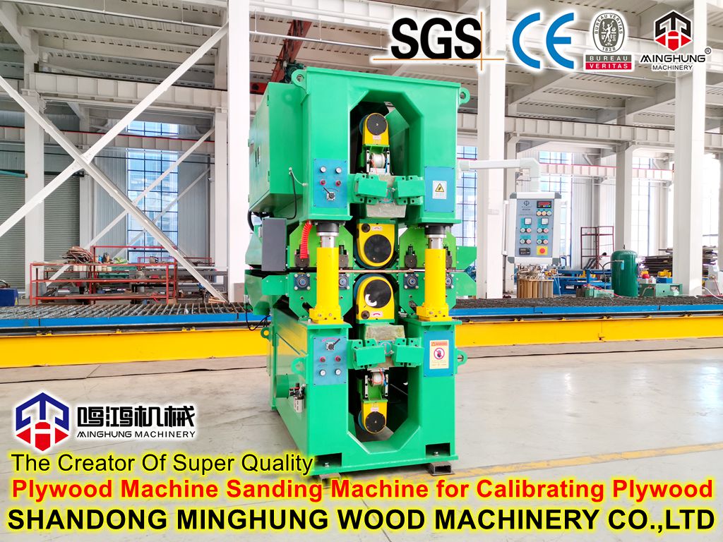 Шлифовальный станок для калибровки фанеры