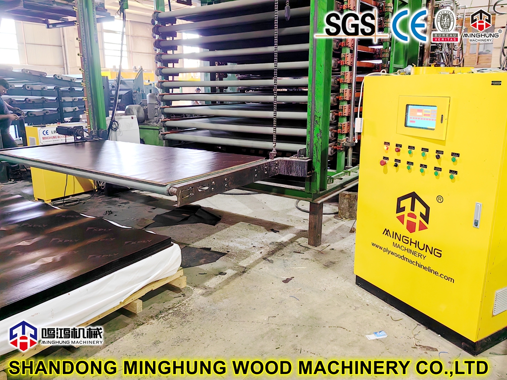 Горячий пресс для пленки с полуавтоматическим загрузчиком